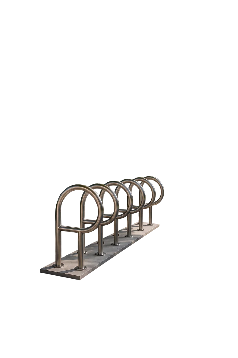 BPU-04 Sıralı halkalı bisiklet parkı