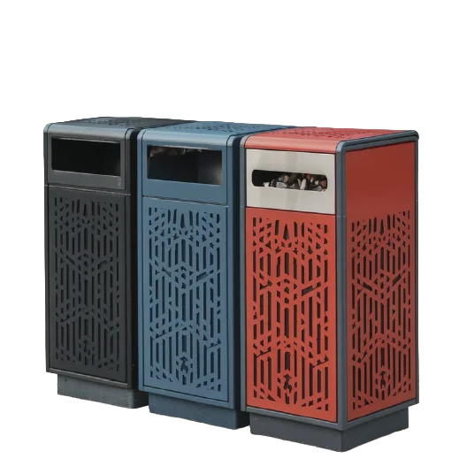 COK-13 Üç renkli modüler atık ünitesi